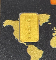 1 Gram 999.9 Pure Gold Bar W/ Warranty Of Certification - 3