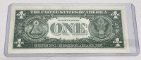 1957 B Washington One Dollar Silver Certificate - 2