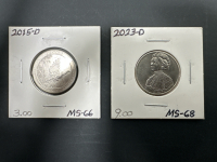 Gem Collection of (10) Different Commemorate U.S. Quarters (Mint and Date in Photos), (1) Gem U.S. President Pierce Dollar Coin (Mint and Date in Photos) - 6