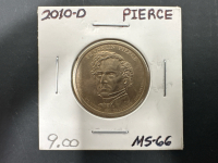 Gem Collection of (10) Different Commemorate U.S. Quarters (Mint and Date in Photos), (1) Gem U.S. President Pierce Dollar Coin (Mint and Date in Photos) - 7