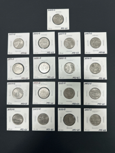 Gem Collection of (17) Different U.S. Statehood Quarters (Mint and Date in Photos)