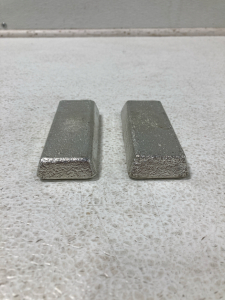 (2) RotoMetals Alloy R98 Pewter Casting Ingot (98% Tin, Bismuth 1.5%, Copper .50%) - 466F - 590F