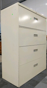 (1) Lateral Filing Cabinet - 42"×18"×52½"