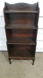 Vintage Wooden Bookshelf