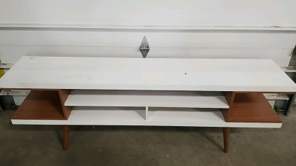 White TV Entertainment Table