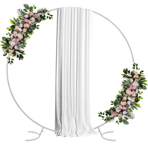 (1) 6’ White Party Ballon Arch Decor (r7)