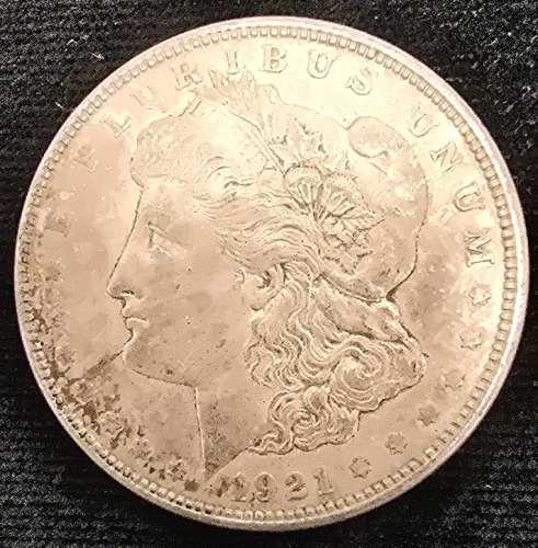 1921 Morgan Silver Dollar- 90% Silver Authenticated