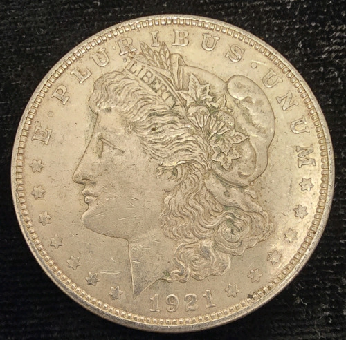 1921 Morgan Silver Dollar- 90% Silver Authenticated