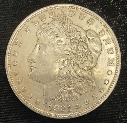 1921 Morgan Silver Dollar- 90% Silver Authenticated