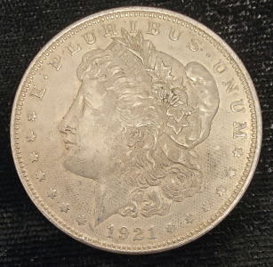 1921 Morgan Silver Dollar- 90% Silver Authenticated