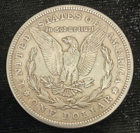 1921 Morgan Silver Dollar- 90% Silver Authenticated - 2