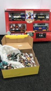 North Pole Train Set & Christmas Village