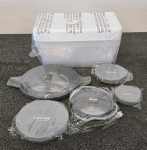 Joy two Collapsible Containers And Pots (5 Pack), (4) 6qt Storage Containers- All New In Package