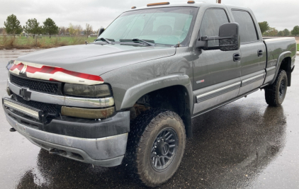 2002 CHEVROLET SILVERADO 2500 HD - DIESEL - 4X4