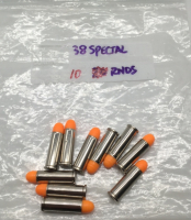 (10) Rds .38 Spl dummy rounds