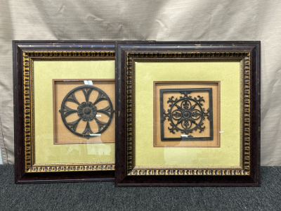 (2) Framed Wall Art Pieces