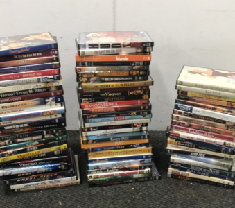 Big Lot Of (80) DVD Movies