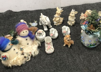 Winter Themed Collectible Figurines