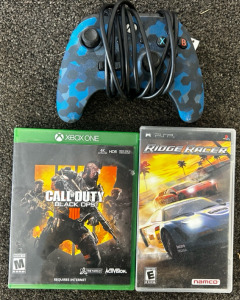 Xbox Game, Xbox Controller, PSP Games