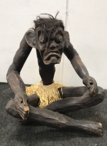 Large Tiki Sculpture