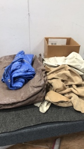 Lot Of Tarps And More