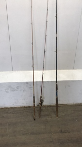 Lot Of (3) Vintage Fishing Rods