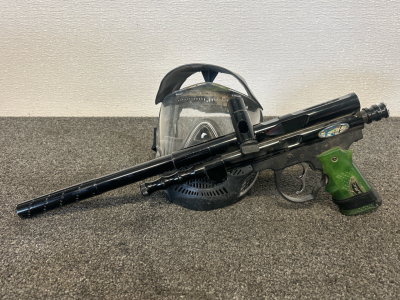 Rebel Paintball Gun and Youth Mask