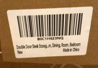Double Door Sleek Storage - 4