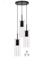 Modern 3 Cluster Light Fixture