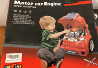 Motor Car Engine , Silent Basketball & 6 Cans Of The Good Crisp Chips Aged White Cheddar - 2