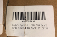 Rear L& R Struts - 6