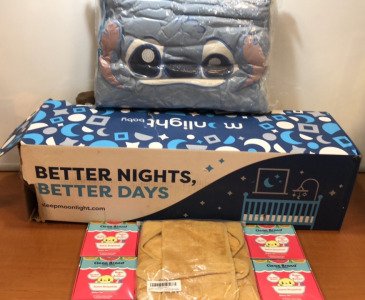 Moon Light Baby Mattress, Stich Blanket, Baby Towl & More