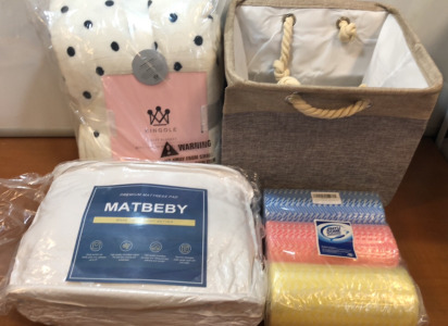 Kingcole Valvet Blanket, Matrrss Topper & More