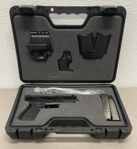 Springfield Armory Model XD-9 9mm Caliber, Semi Automatic Pistol In Original Case And Two Extra Magazines