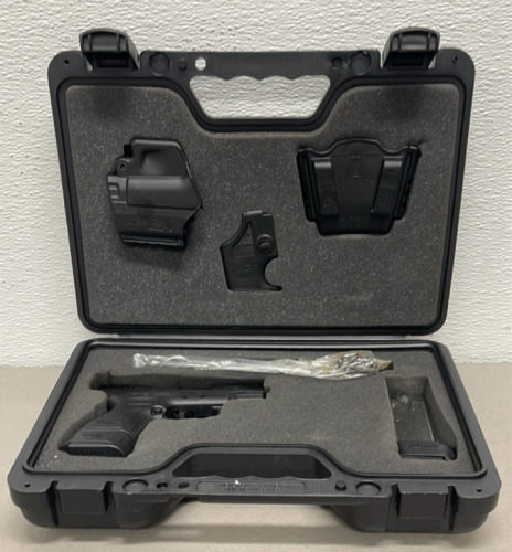 Springfield Armory Model XD-9 9mm Caliber, Semi Automatic Pistol In Original Case And One Extra Magazine