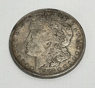 1921 Morgan Silver Dollar