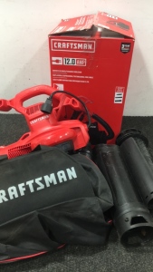 Craftsman corded blower/ vacuum / mulches