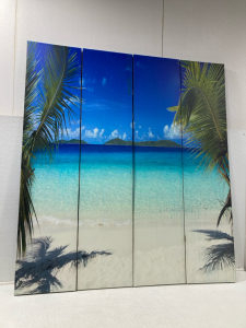 6ft Tropical Room Divider