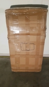(8) Matching Folding Chairs- In Box! (Orange)