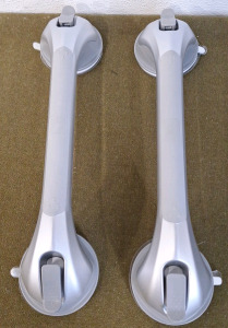 (1) 2-Pack Of 16", Suction Cup Grab Bars