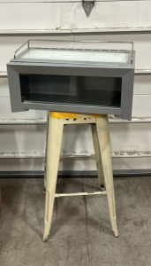 (1) 2&rsquo;x13&rdquo; Commercial Refrigerator (Unable To Test) (1) 30&rdquo; Stool