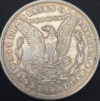 1921 Morgan Silver Dollar Coin - 2