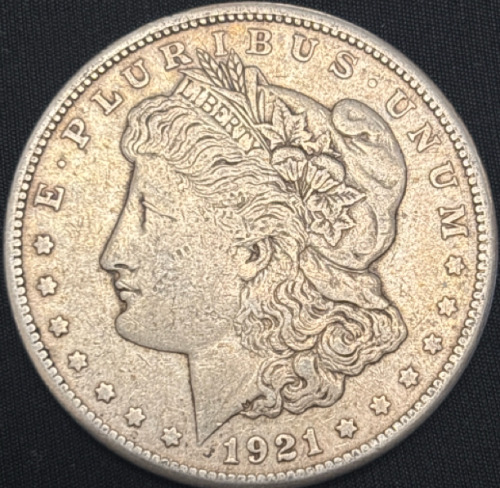 1921 Morgan Silver Dollar Coin