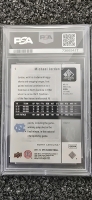 Michael Jordan 2011 SP Authentic PSA Graded Mint 9 - 2