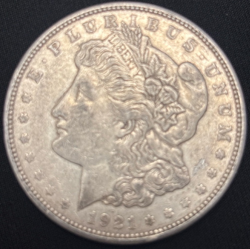 1921 Morgan Silver Dollar Coin