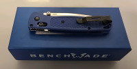 *New* Benchmade Blue Bugout Manual Open Pocket Knife