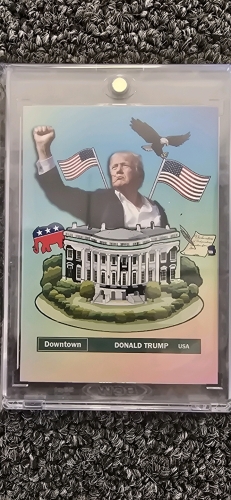 Donald Trump Downtown Collector Card- Authentication Unavailable