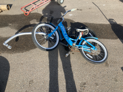 Kid’s Bicycle and Ride-A-Long Bike Attachment