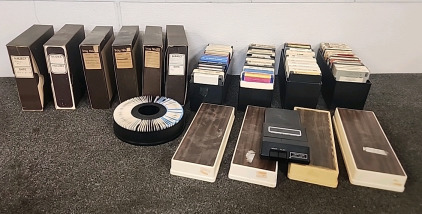 Various 8 Track Tapes.. Home Slides "Take a Look into History"