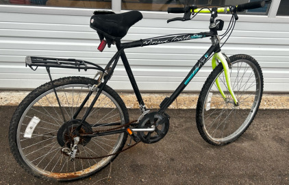 Green And Black Bike